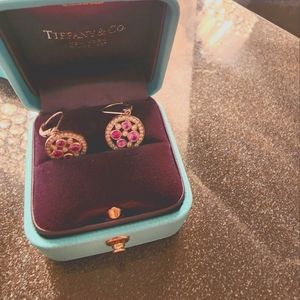 Tiffany and Co diamond earrings